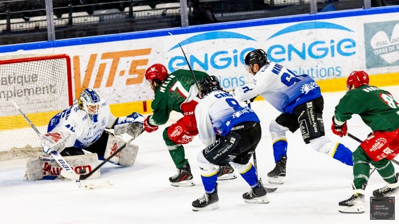 Photo hockey Ligue Magnus - Ligue Magnus - Poule de Maintien - J5 : Cergy-Pontoise vs Gap  - Cergy tient son ticket pour le Maintien