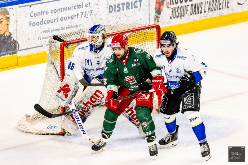 Photo hockey Ligue Magnus - Ligue Magnus - Poule de Maintien - J5 : Cergy-Pontoise vs Gap  - Cergy tient son ticket pour le Maintien