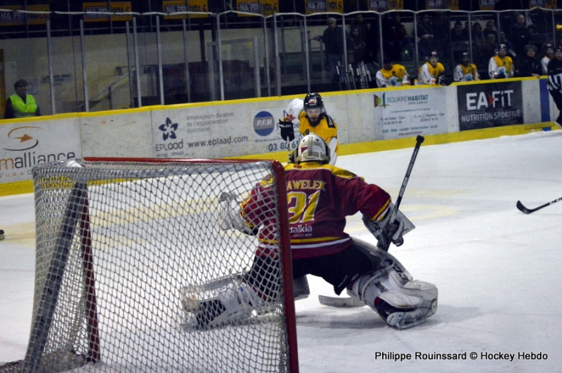 Photo hockey Ligue Magnus - Ligue Magnus : poule de maintien, 5me journe : Dijon  vs Strasbourg  - LM : Aigre dernier cru