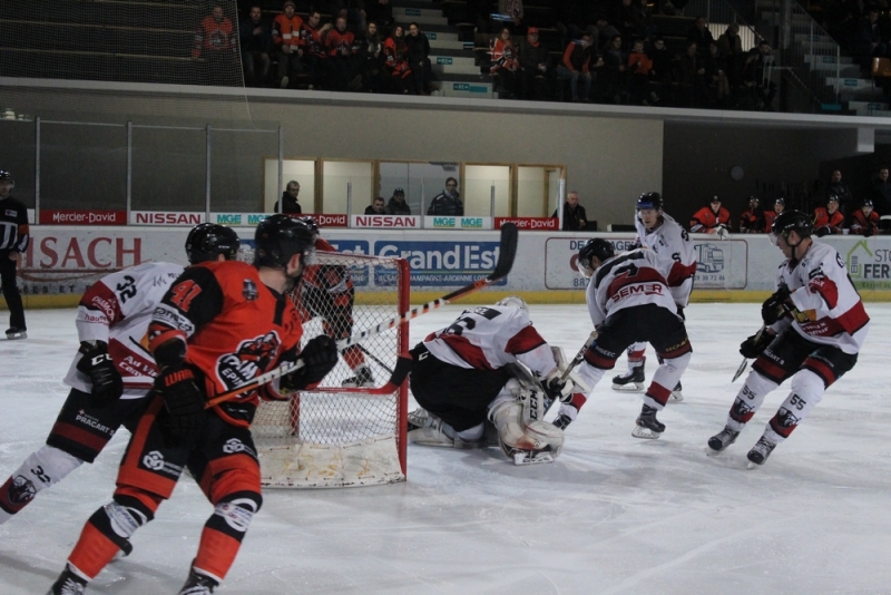 Photo hockey Ligue Magnus - Ligue Magnus : poule de maintien, 5me journe : Epinal  vs Chamonix  - Juste un au revoir ?