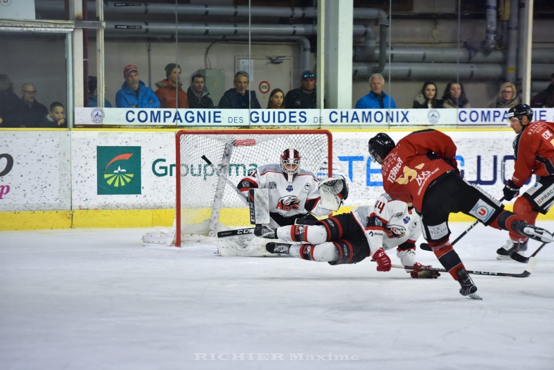 Photo hockey Ligue Magnus - Ligue Magnus - Poule Maintien - J2 : Chamonix  vs Nice - Les Pionniers s’en vont en beauté !
