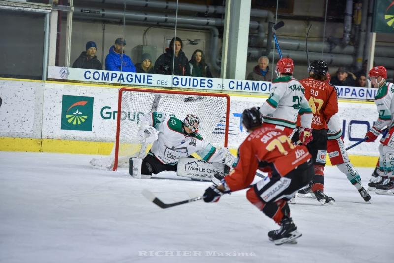 Photo hockey Ligue Magnus - Ligue Magnus - Poule Maintien - J3 : Chamonix  vs Anglet - Les Pionniers retournent la situation sur le fil !