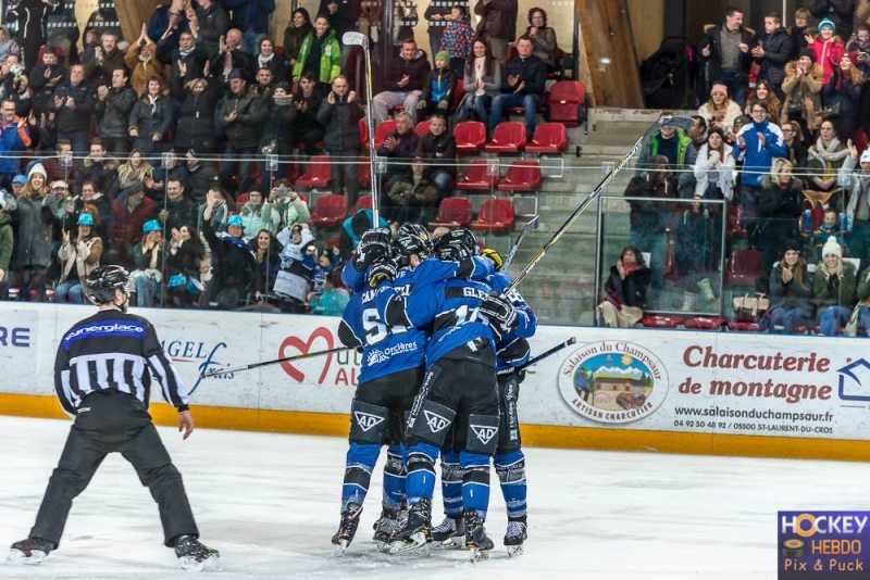 Photo hockey Ligue Magnus - Ligue Magnus : quart de finale, match 1 : Gap  vs Bordeaux - Entame de srie parfaite des Boxers