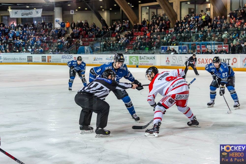 Photo hockey Ligue Magnus - Ligue Magnus : quart de finale, match 1 : Gap  vs Bordeaux - Entame de srie parfaite des Boxers
