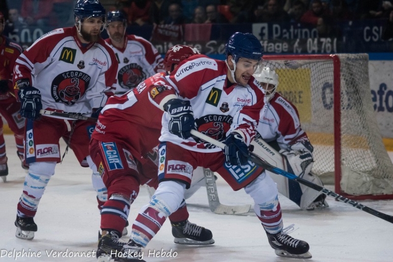 Photo hockey Ligue Magnus - Ligue Magnus : quart de finale, match 1 : Grenoble  vs Mulhouse - Mulhouse cre la sensation !
