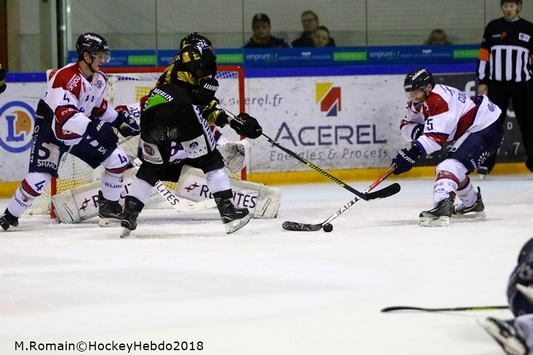Photo hockey Ligue Magnus - Ligue Magnus : quart de finale, match 2 : Rouen vs Angers  - Indiscipline chronique...