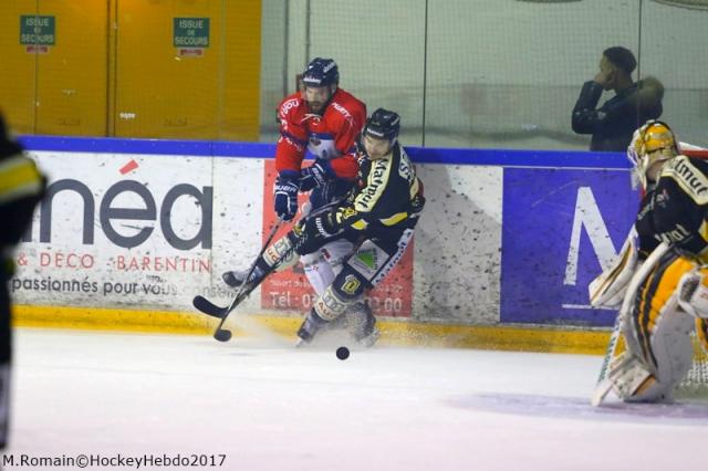 Photo hockey Ligue Magnus - Ligue Magnus : quart de finale, match 2 : Rouen vs Angers  - LM : Des Angevins ralistes et opportunistes