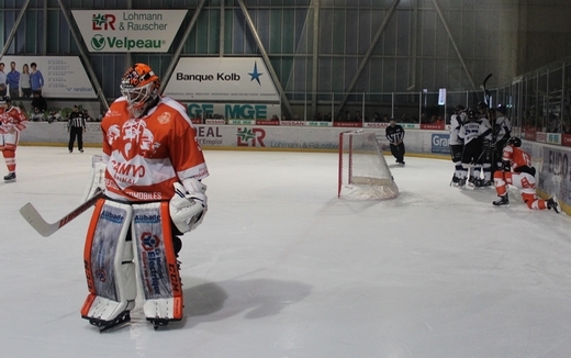 Photo hockey Ligue Magnus - Ligue Magnus : quart de finale, match 3 : Epinal  vs Gap  - Balle de match pour les Rapaces
