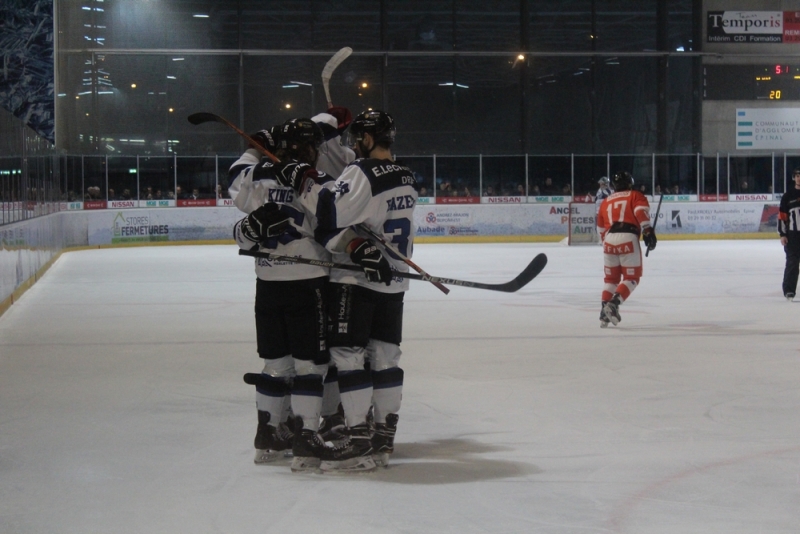 Photo hockey Ligue Magnus - Ligue Magnus : quart de finale, match 3 : Epinal  vs Gap  - Balle de match pour les Rapaces