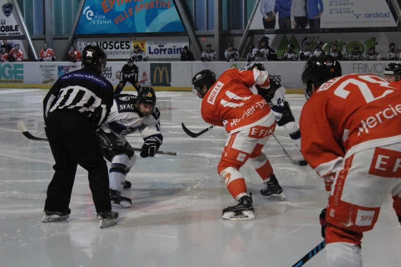Photo hockey Ligue Magnus - Ligue Magnus : quart de finale, match 4 : Epinal  vs Gap  - LM : Gap en route vers les demi-finales