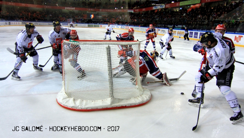 Photo hockey Ligue Magnus - Ligue Magnus : quart de finale, match 5 : Grenoble  vs Amiens  - LM : Grenoble a mis un point final 