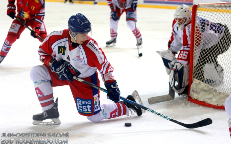 Photo hockey Ligue Magnus - Ligue Magnus : quart de finale, match 5 : Grenoble  vs Mulhouse - Grenoble se fait peur
