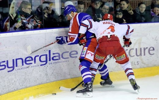 Photo hockey Ligue Magnus - Ligue Magnus : quart de finale, match 6 : Mulhouse vs Grenoble  - Une sortie par la grande porte 