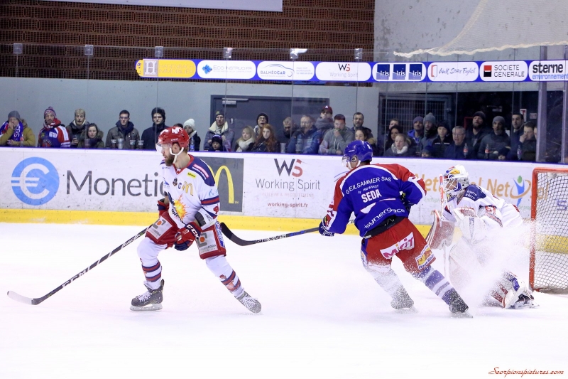 Photo hockey Ligue Magnus - Ligue Magnus : quart de finale, match 6 : Mulhouse vs Grenoble  - Une sortie par la grande porte 