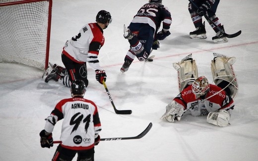 Photo hockey Ligue Magnus - Ligue Magnus - Quart de finale match 1 : Angers  vs Bordeaux - Angers s