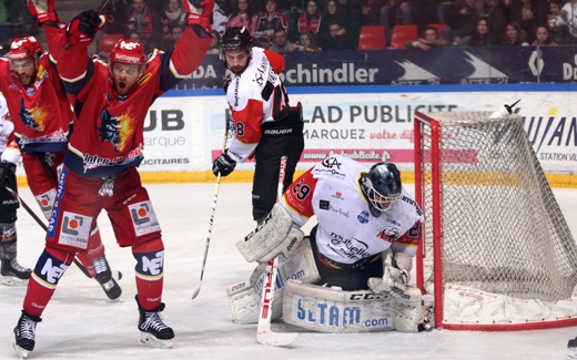 Photo hockey Ligue Magnus - Ligue Magnus - Quart de finale match 1 : Grenoble  vs Nice - Grenoble dbute idalement ces play offs