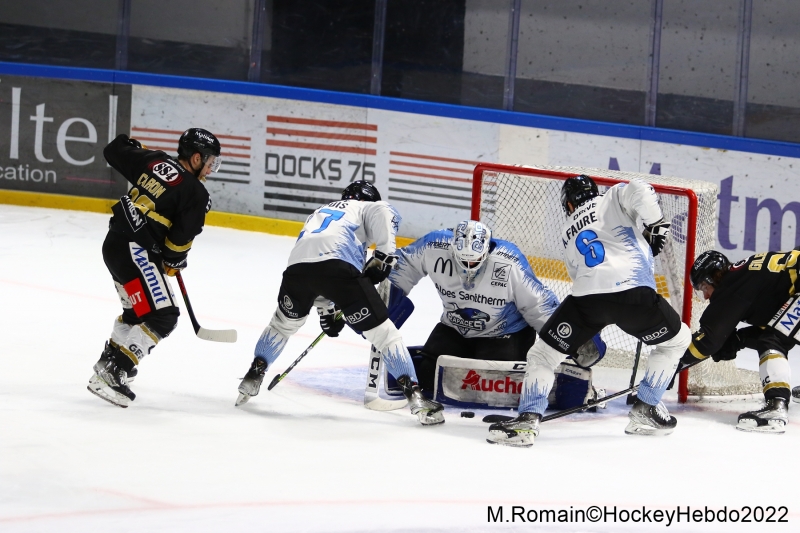 Photo hockey Ligue Magnus - Ligue Magnus - Quart de finale match 1 : Rouen vs Gap  - Les Dragons prennent la main 