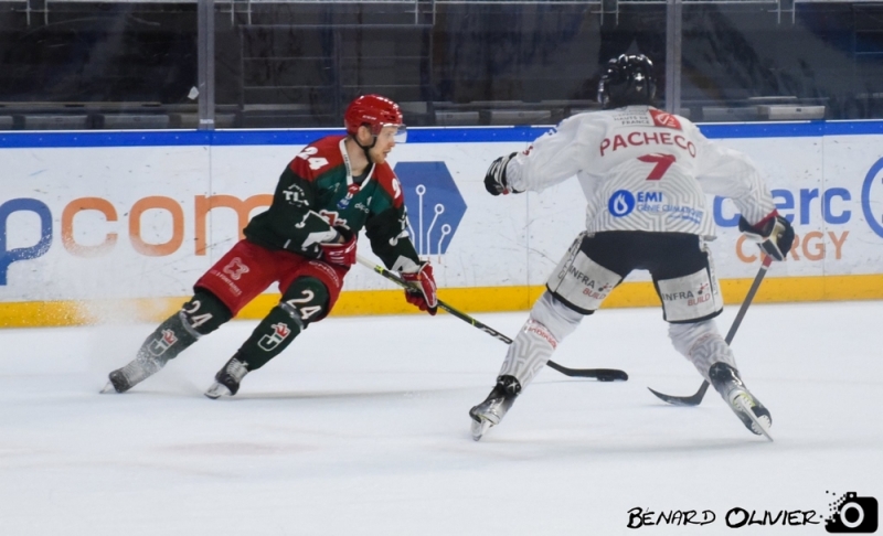 Photo hockey Ligue Magnus - Ligue Magnus - Quart de finale match 2 : Cergy-Pontoise vs Amiens  - Les Jokers empochent la deuxime manche