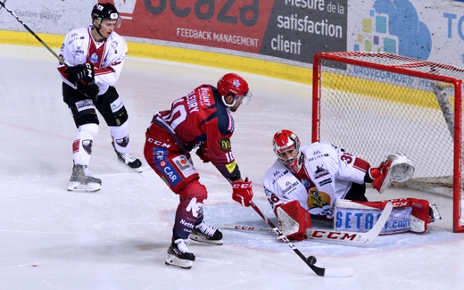Photo hockey Ligue Magnus - Ligue Magnus - Quart de finale match 2 : Grenoble  vs Chamonix  - Grenoble prend le large