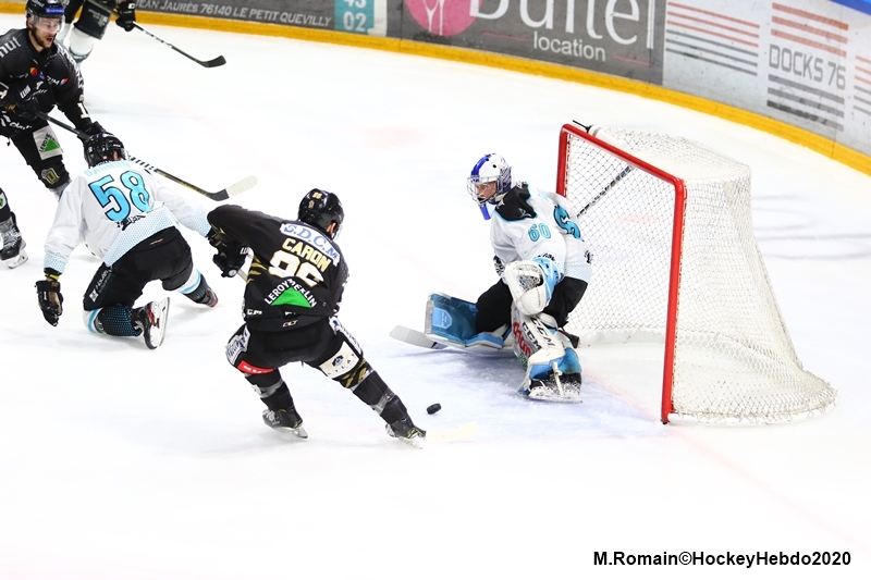Photo hockey Ligue Magnus - Ligue Magnus - Quart de finale match 2 : Rouen vs Gap  - 2e round pour Rouen