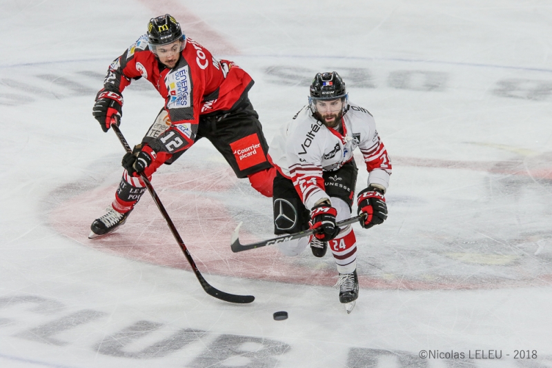 Photo hockey Ligue Magnus - Ligue Magnus - Quart de finale match 5 : Amiens  vs Bordeaux - Reportage photos