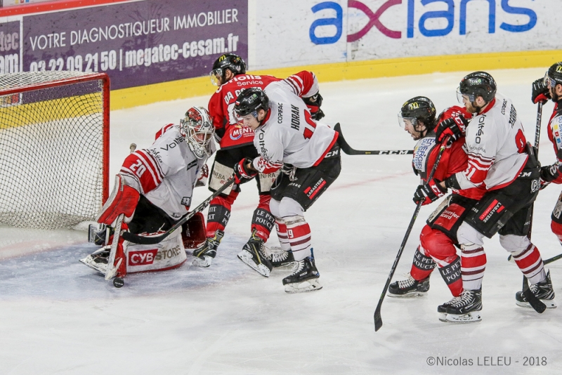 Photo hockey Ligue Magnus - Ligue Magnus - Quart de finale match 5 : Amiens  vs Bordeaux - Reportage photos