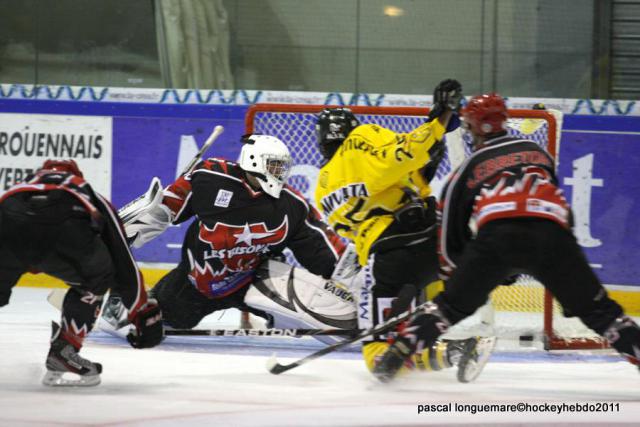 Photo hockey Ligue Magnus - Ligue Magnus : Rouen (Les Dragons) - Rouen vs Neuilly en amical