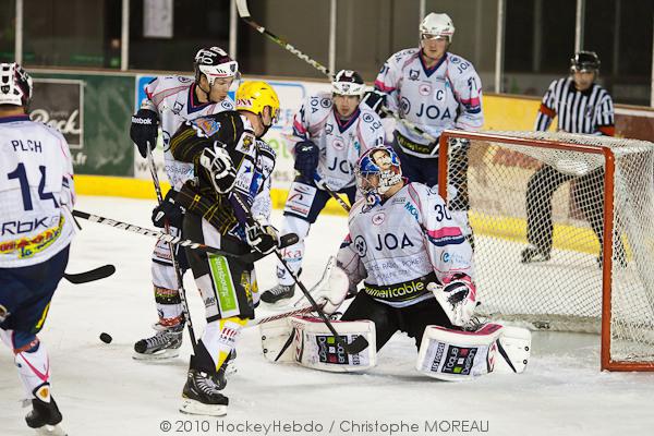 Photo hockey Ligue Magnus - Ligue Magnus, 11�me journ�e : Strasbourg  vs Epinal  - S�rie noire � l