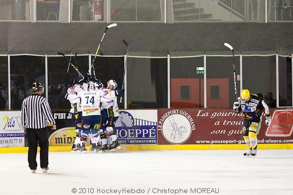 Photo hockey Ligue Magnus - Ligue Magnus, 11�me journ�e : Strasbourg  vs Epinal  - S�rie noire � l