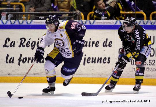 Photo hockey Ligue Magnus - Ligue Magnus, 12me journe : Rouen vs Chamonix  - La premire place respecte