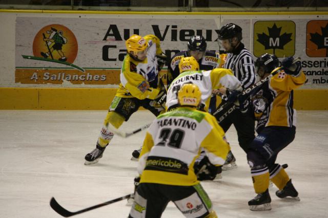 Photo hockey Ligue Magnus - Ligue Magnus, 14me journe : Chamonix  vs Strasbourg  - Les Chamois dtournent lEtoile Noire