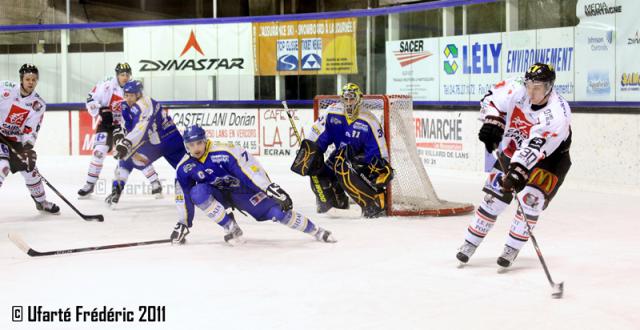 Photo hockey Ligue Magnus - Ligue Magnus, 14me journe : Villard-de-Lans vs Amiens  - Villard termine bien l