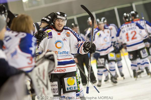 Photo hockey Ligue Magnus - Ligue Magnus, 15me journe : Strasbourg  vs Caen  - La bonne rsolution de ce dbut d