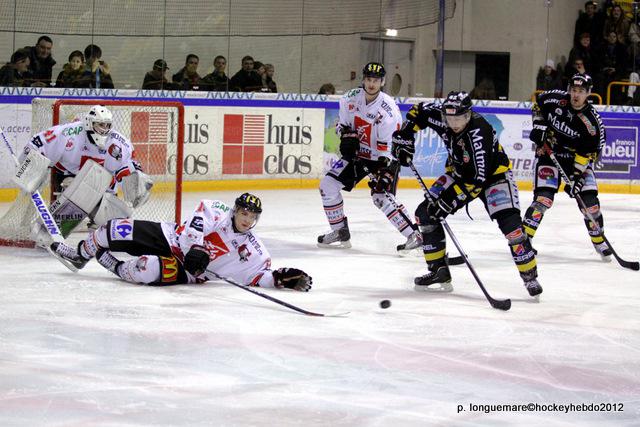 Photo hockey Ligue Magnus - Ligue Magnus, 16me journe : Rouen vs Amiens  - Un derby qui ne change rien.