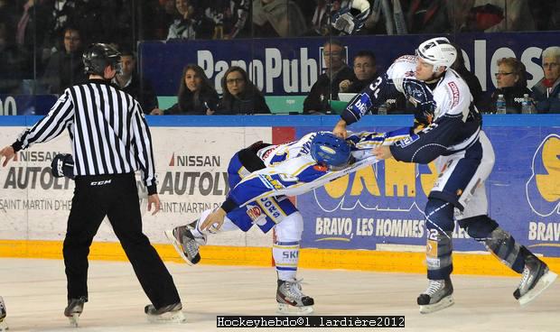 Photo hockey Ligue Magnus - Ligue Magnus, 17me journe : Grenoble  vs Villard-de-Lans - Un derby qui tourne  la correction