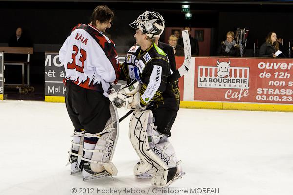 Photo hockey Ligue Magnus - Ligue Magnus, 17me journe : Strasbourg  vs Neuilly/Marne - La passe de trois pour Strasbourg