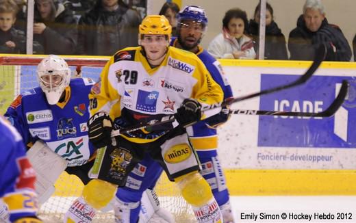 Photo hockey Ligue Magnus - Ligue Magnus, 20me journe : Dijon  vs Strasbourg  - Show chaud 