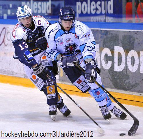 Photo hockey Ligue Magnus - Ligue Magnus, 24�me journ�e : Grenoble  vs Angers  - Les Grenoblois  sans grand d�Angers 
