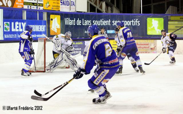 Photo hockey Ligue Magnus - Ligue Magnus, 24me journe : Villard-de-Lans vs Chamonix  - Villard ira en play down