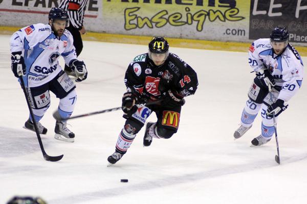 Photo hockey Ligue Magnus - Ligue Magnus, 6me journe : Amiens  vs Angers  - Amiens tombe Angers