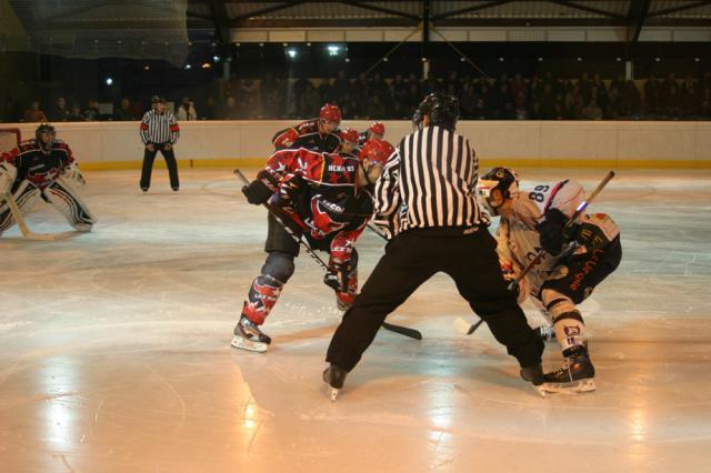 Photo hockey Ligue Magnus - Ligue Magnus, 8me journe : Neuilly/Marne vs Epinal  - Les Dauphins matrisent les Bisons