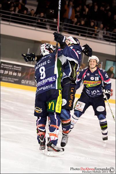 Photo hockey Ligue Magnus - Ligue Magnus, 9me journe : Epinal  vs Chamonix  - Les Dauphins tombent le leader !