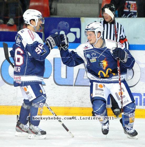 Photo hockey Ligue Magnus - Ligue Magnus, 9me journe : Grenoble  vs Dijon  - Grenoble Dijon : Thriller russi !