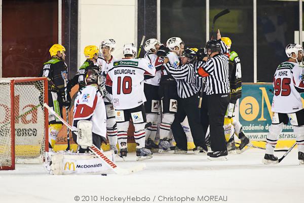 Photo hockey Ligue Magnus - Ligue Magnus, 9me journe : Strasbourg  vs Brianon  - Strasbourg s