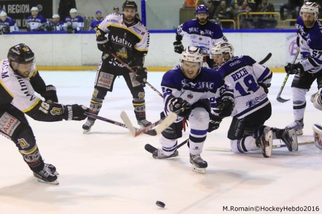 Photo hockey Ligue Magnus - Ligue Magnus, demi-finale, match 6 : Rouen vs Gap  - LM : Rouen-Gap, REN-VER-SANT