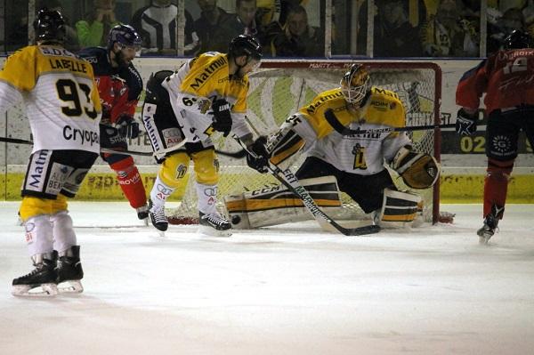 Photo hockey Ligue Magnus - Ligue Magnus, finale, match 1 : Angers  vs Rouen - Rouen prend les commandes