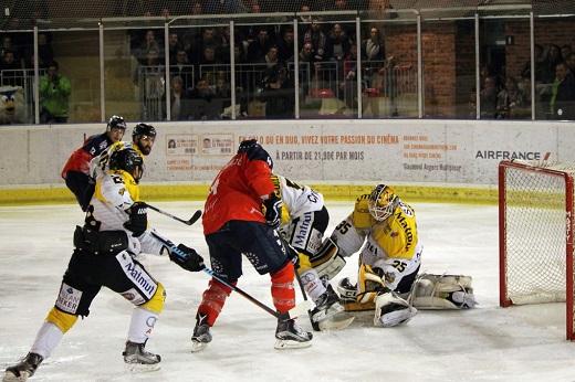 Photo hockey Ligue Magnus - Ligue Magnus, finale, match 2 : Angers  vs Rouen - Reportage photos : Rouen fait le break