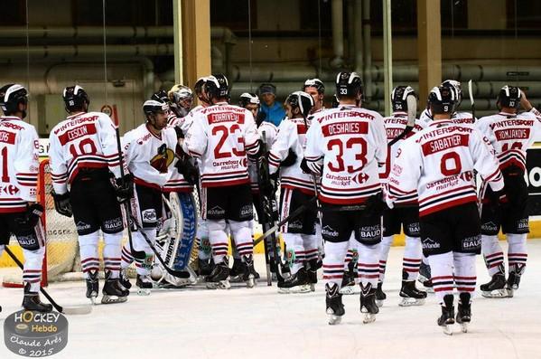 Photo hockey Ligue Magnus - Ligue Magnus, poule de maintien, 10me journe : Lyon vs Morzine-Avoriaz - Lyon choue aux portes des barrages
