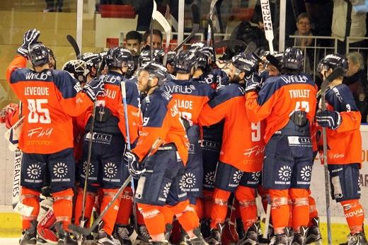 Photo hockey Ligue Magnus - Ligue Magnus, quarts de finale, match 5 : Angers  vs Brest  - Pas dexploit pour les Albatros