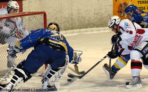 Photo hockey Ligue Magnus - LM - 12me journe : Villard-de-Lans vs Brianon  - Brianon fait le mtier